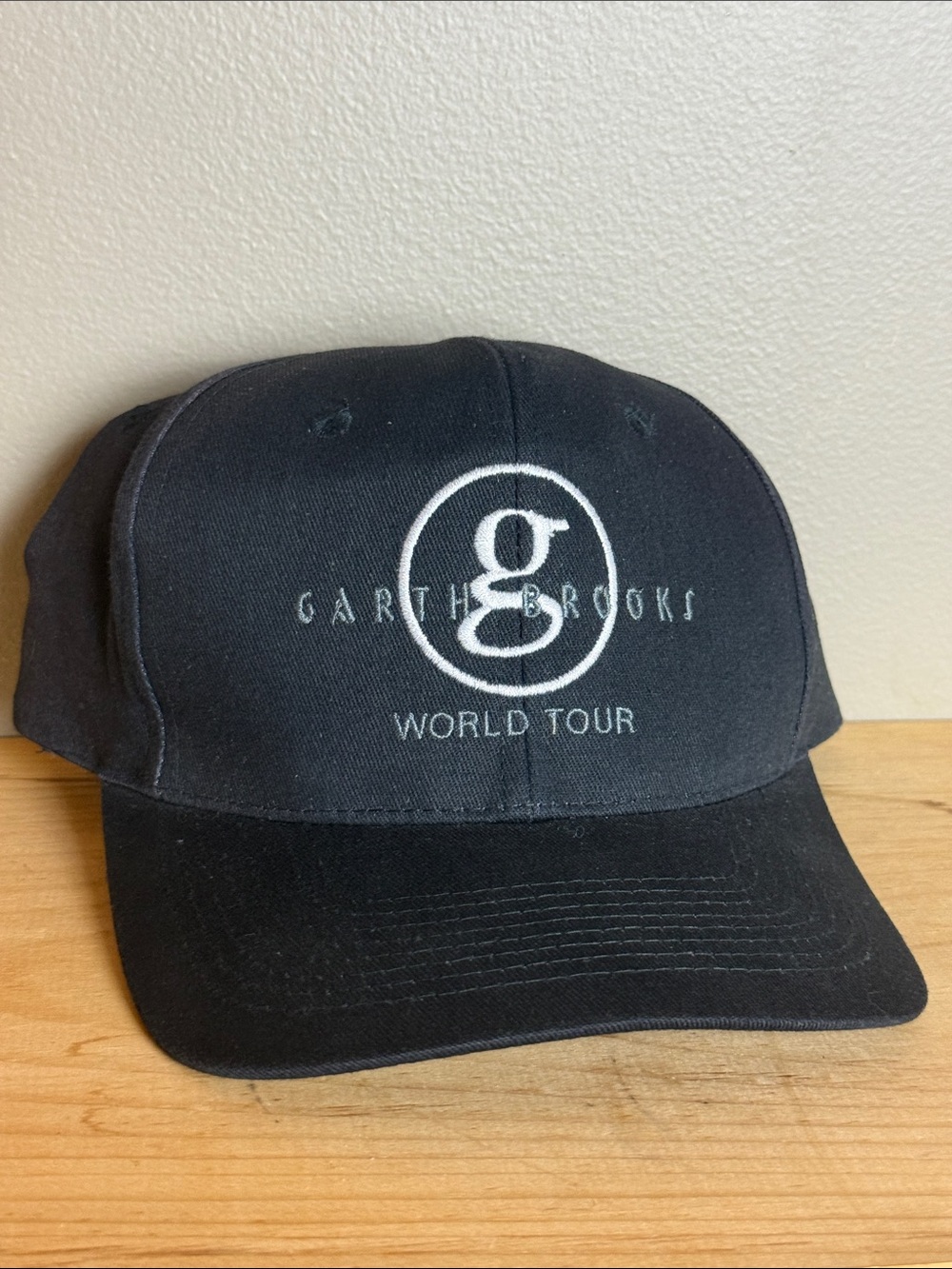 Garth Brooks World Tour Black Baseball Cap